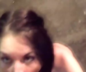 Pulled eurobabe gagging strangers cock for cash