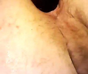 Thick black cock toy bubble butt 