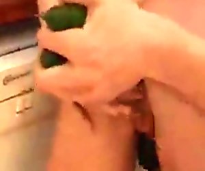 Danish Lizette Insertion and Fisting Fun in the Kitchen