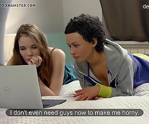 Teen lesbians will blow your mind! Gorgeous video.