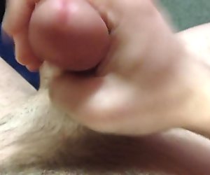 POV cum with no hands, dripping down my shaft and balls