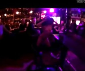 Strippers in an Irish bar