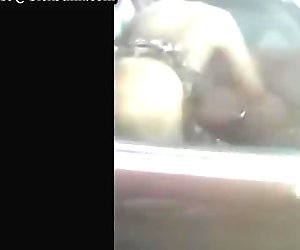 Blow Job And Ass Play While Driving
