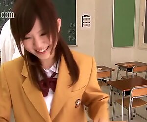 Nhật Bản Cutie Nệ Tình yêu cho một Cu đến sau giờ học