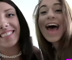 First time teen sorority initiation finger fuck